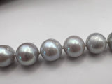 Grey Freshwater Pearls | Baroque | 9.0mm