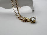 Lab Diamond Pendant | 9ct Yellow Gold | 1.04ct