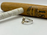 Large Half Snaffle Ring | Two Tone | Preloved