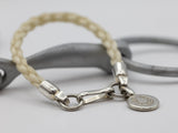 Horsehair Bracelet + Tag with Horseshoe