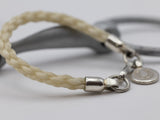 Horsehair Bracelet + Tag with Horseshoe