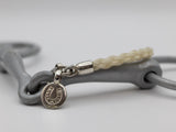 Horsehair Bracelet + Tag with Horseshoe