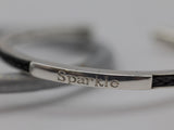 Horsehair Cuff Bangle | Light