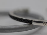 Horsehair Cuff Bangle | Light