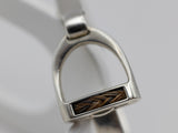 Horsehair Stirrup Bangle