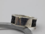 Wide Band Horsehair Ring