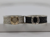 Wide Band Horsehair Ring