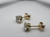 Lab Diamond Stud Earrings | .59ct