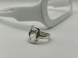 Large Half Snaffle Ring | Sterling Silver | Preloved