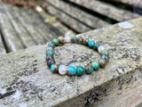 Turquoise and Pearl Bracelet | by Lynaire Kibblewhite from Chele Clarkin Jewellery