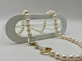 Freshwater Pearls with Two Tone Snaffle
