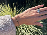 9ct Yellow Gold Single Curb Bracelet | Preloved