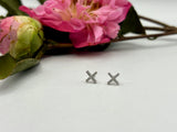 Kiss Stud Earrings | Cubic Zirconia