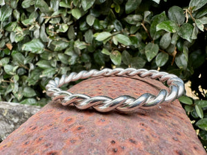 Handmade Twisted Bangle