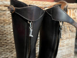 Polo Boots Zip Charm