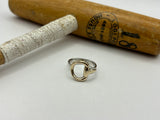 Large Half Snaffle Ring | Two Tone | Preloved