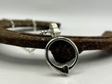 Horseshoe Nail Eternity Pendant