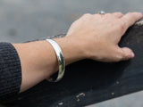 Plain Half Round Bangle | 10.5mm