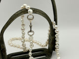 Freshwater Pearls with Small Snaffle Detail
