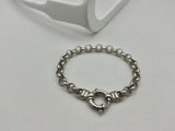 Sterling Silver Bracelet with 16mm Bolt Clasp | Preloved