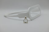 SMALL Stirrup Pendant | with Gemstones
