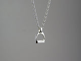 SMALL Stirrup Pendant