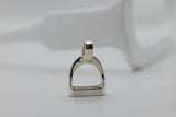 SMALL Stirrup Pendant and Chain Set