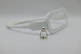 MEDIUM Stirrup Pendant | with Gemstones
