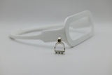 MEDIUM Stirrup Pendant | with Gemstones