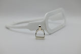 LARGE Stirrup Pendant
