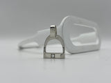 LARGE Stirrup Pendant | Diamonds
