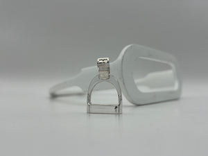 LARGE Stirrup Pendant