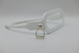 LARGE Stirrup Pendant