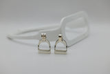 LARGE Stirrup Pendant