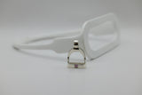 JUMBO Stirrup Pendant | with Gemstones