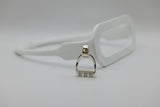 JUMBO Stirrup Pendant | with Diamonds