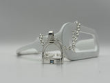 JUMBO Stirrup Pendant | with Gemstones