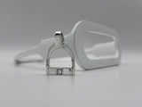 JUMBO Stirrup Pendant | with Diamonds