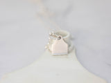 Cow Ear Tag Pendant | Small 12mm