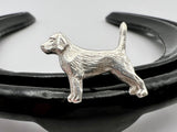 Standing Hound Stockpin | Chele Clarkin Jewellery