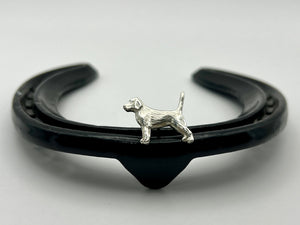 Standing Hound Stockpin | Chele Clarkin Jewellery