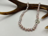 Pink Freshwater Pearls | Semi Round | 7.0mm