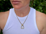 Large Oval Belcher Chain | Gold | Chele Clarkin Jewellery