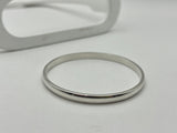 Plain Half Round Bangle | 5mm