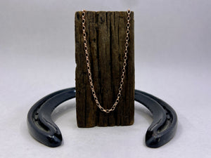 Small Oval Belcher Chain | Gold