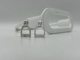 SMALL Stirrup Pendant | with Gemstones
