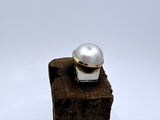 Mabe Pearl Dress Ring from Chele Clarkin Jewellery
