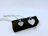 Medium Heart Tag Pendant | Plain from Chele Clarkin Jewellery