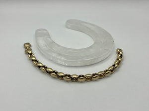 Linked Chain Bracelet | 9ct Yellow Gold | Preloved | Chele Clarkin Jewellery