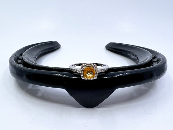 Yellow Citrine Dress Ring | Preloved | Chele Clarkin Jewellery